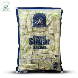 White Tubular Sugar Sachets - 1Kg